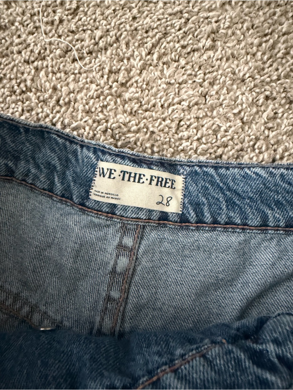 FP • we the free boomerang high rise long shorts - Picture 6 of 8